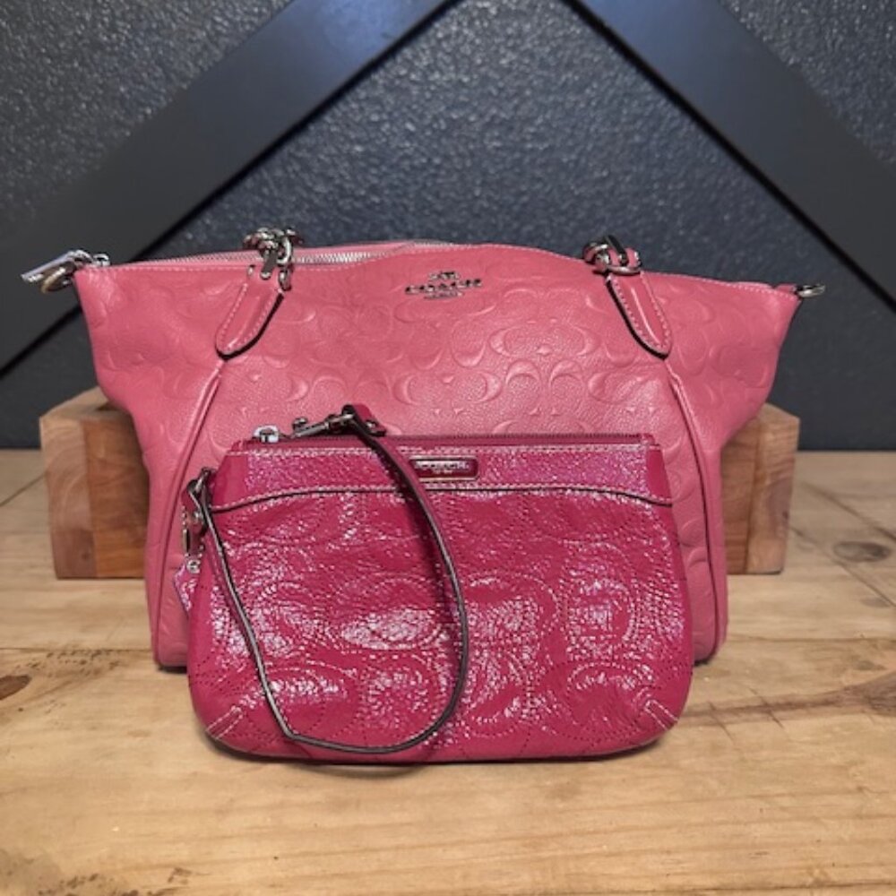 Coach Bag and wristlet
